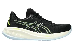 Asics Gel-Cumulus 26 2E Black/Safety Yellow Mens