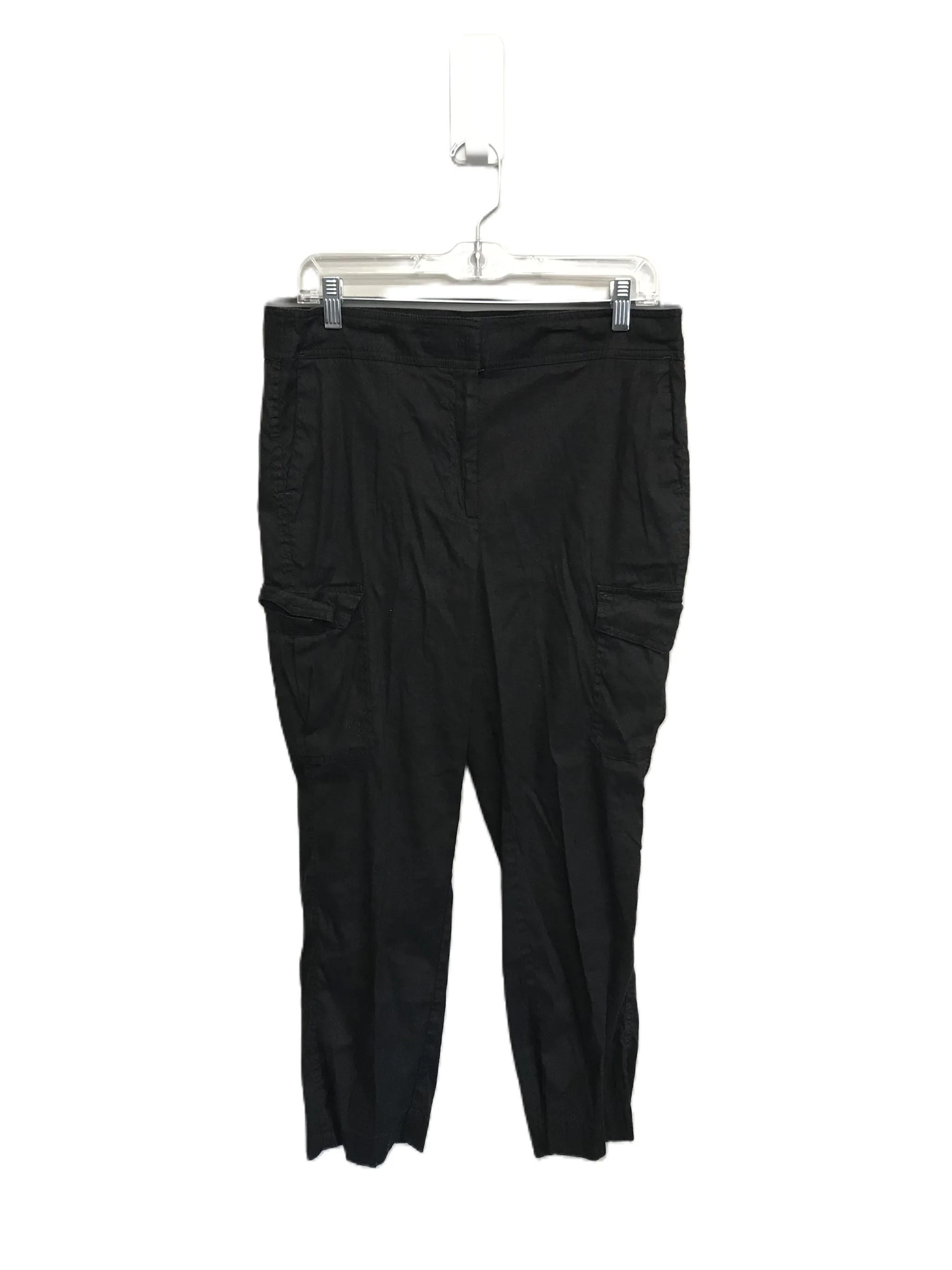 Black Pants Cargo & Utility By Chicos, Size: 8