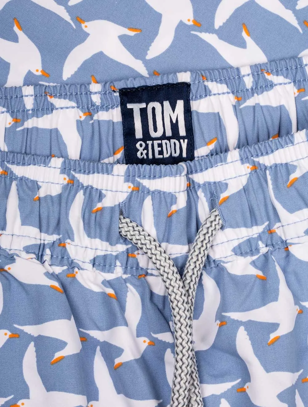 Blue Seagull Boy's Swim Shorts Blue