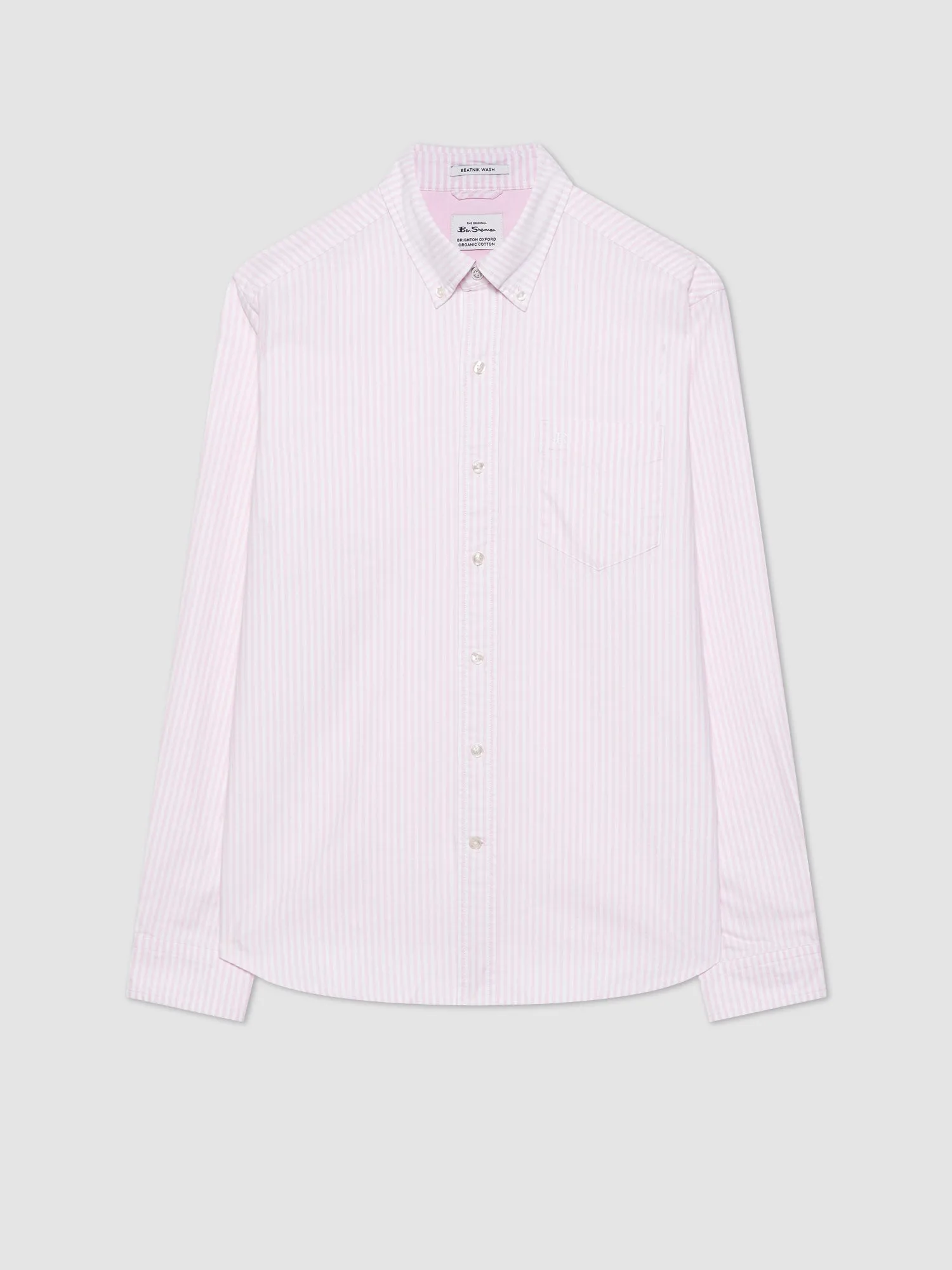 Brighton Oxford Shirt - Pink Bengal Stripe