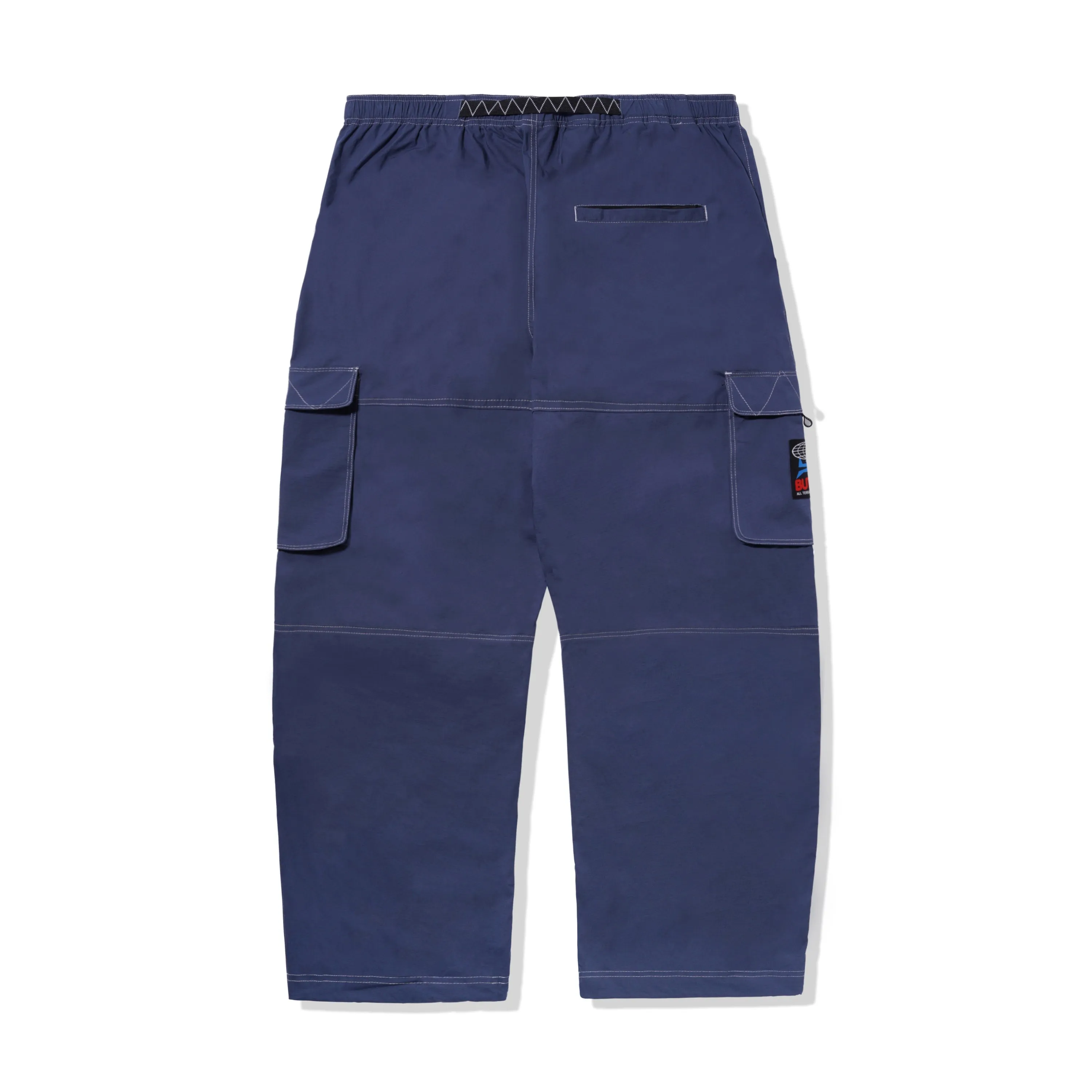 Butter Terrain Contrast Stitch Cargo Pants Slate