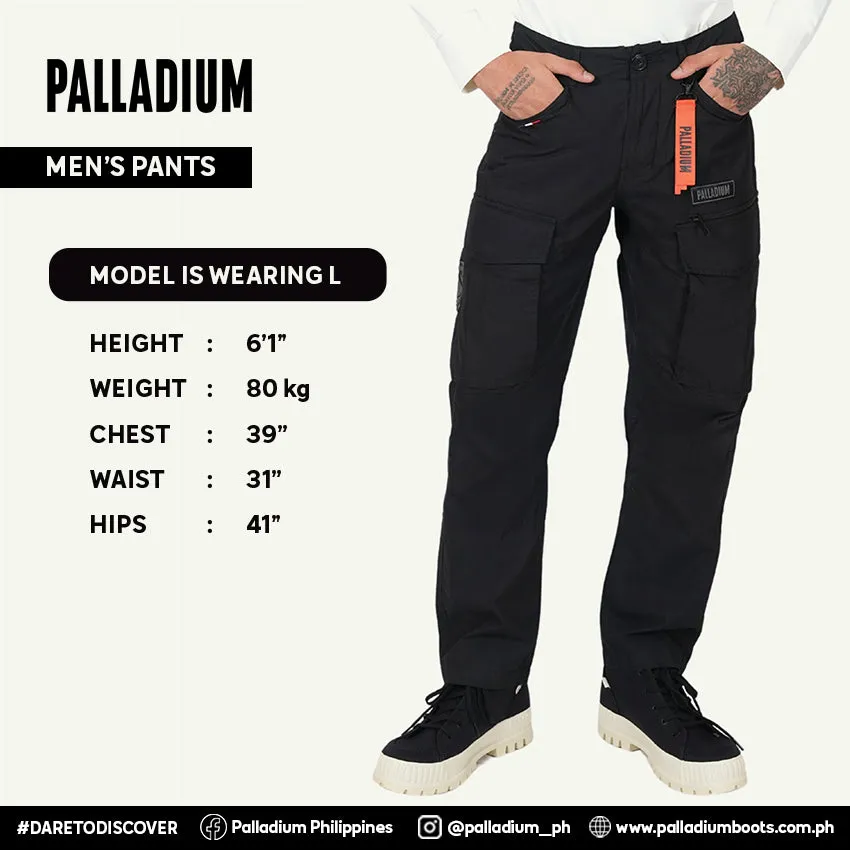 CARGO PANTS AVN PATCH MEN'S PANTS -    ANTHRACITE