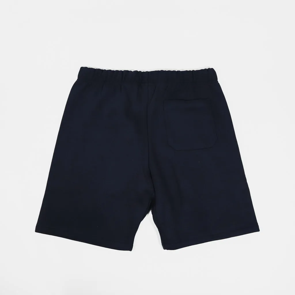 Carhartt WIP - Chase Sweat Shorts - Dark Navy / Gold