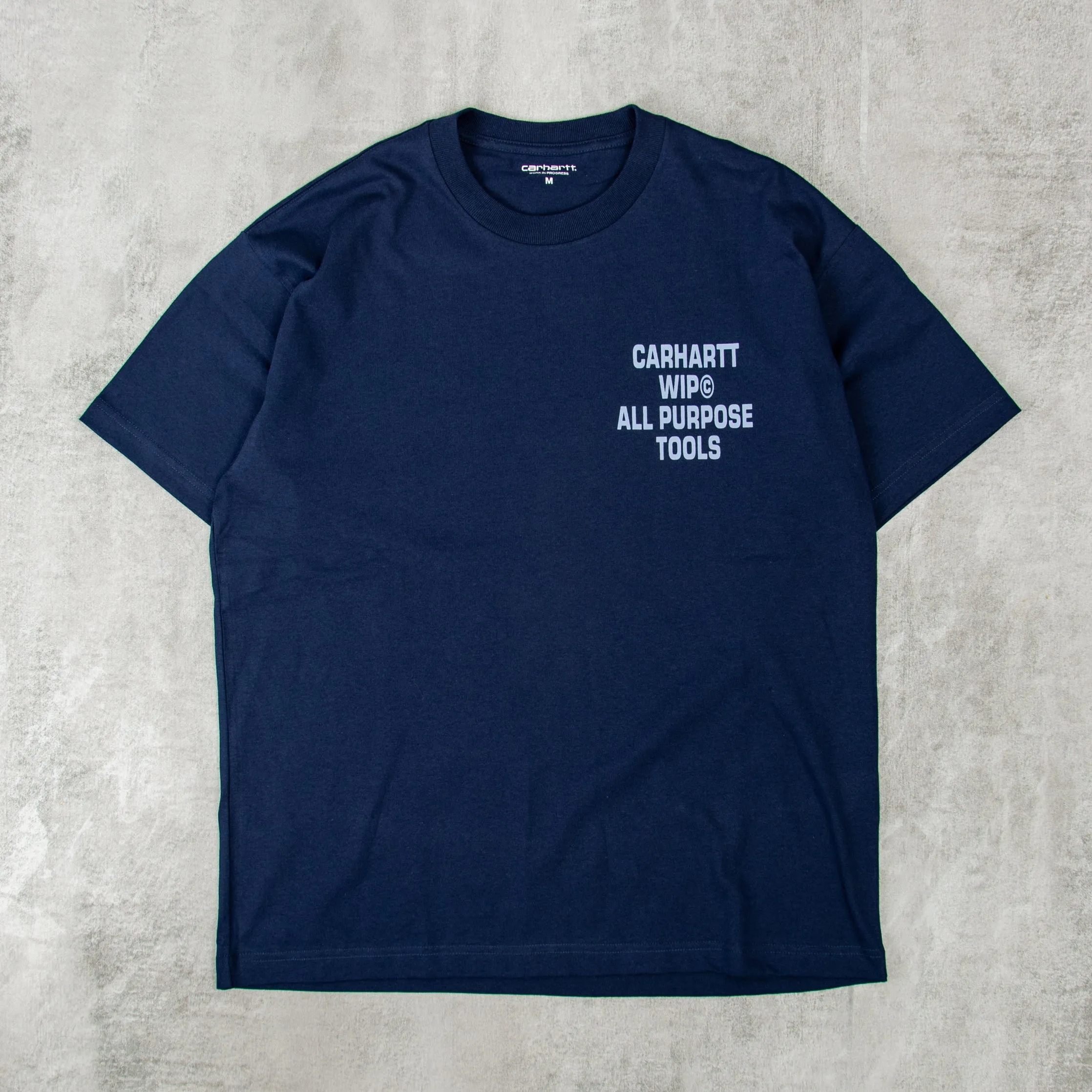 Carhartt WIP Cross Screw Tee - Airforce Blue