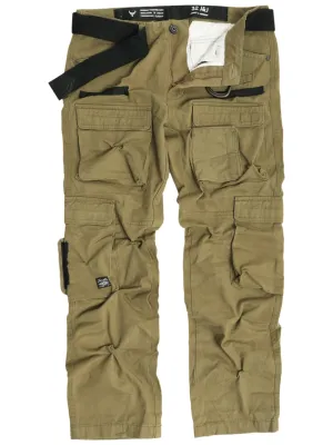 Crime Mustard Multi Pocket Cargo