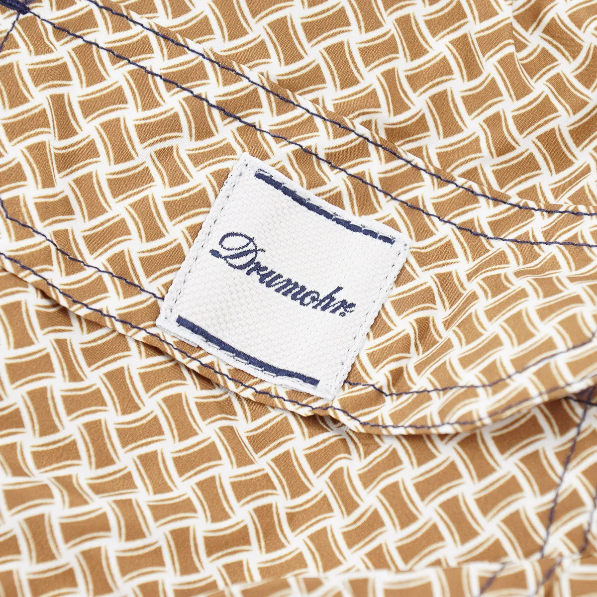 Drumohr Biscottino Print Swim Trunks