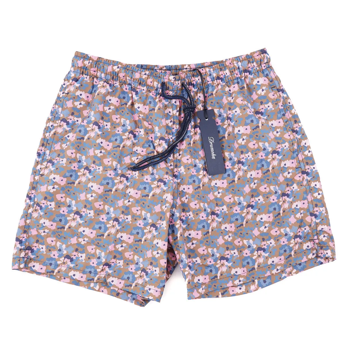 Drumohr Floral Print Swim Trunks