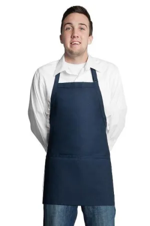 Fiumara Apparel Bib Apron w/ 3 Pockets 24L X 28 W