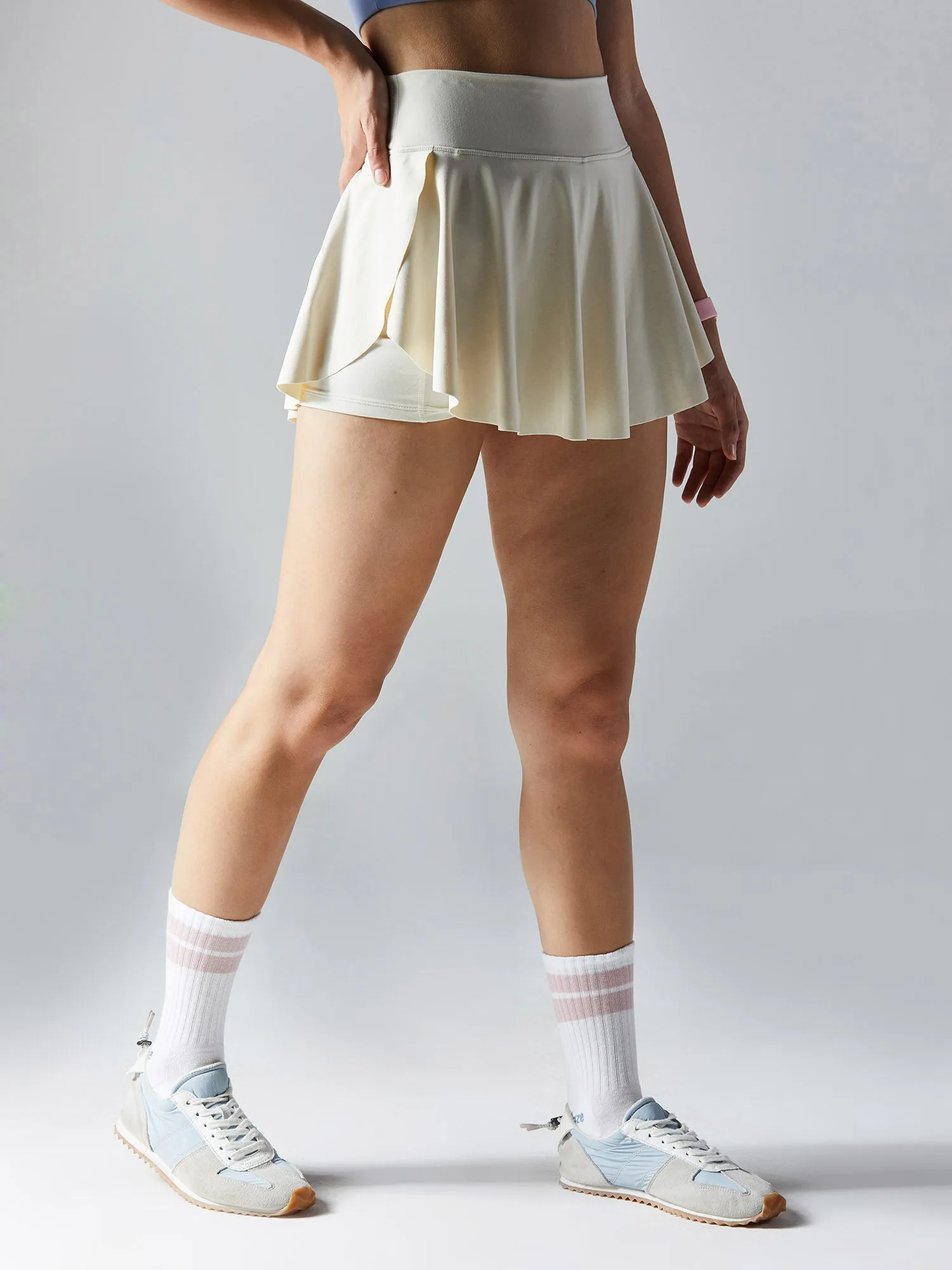 Ivory Swirl Tennis Skorts