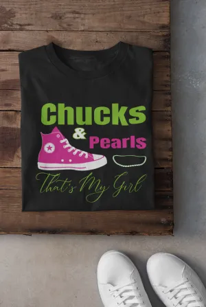 Kamala Harris (AKA) Chucks and Pearls Shirt