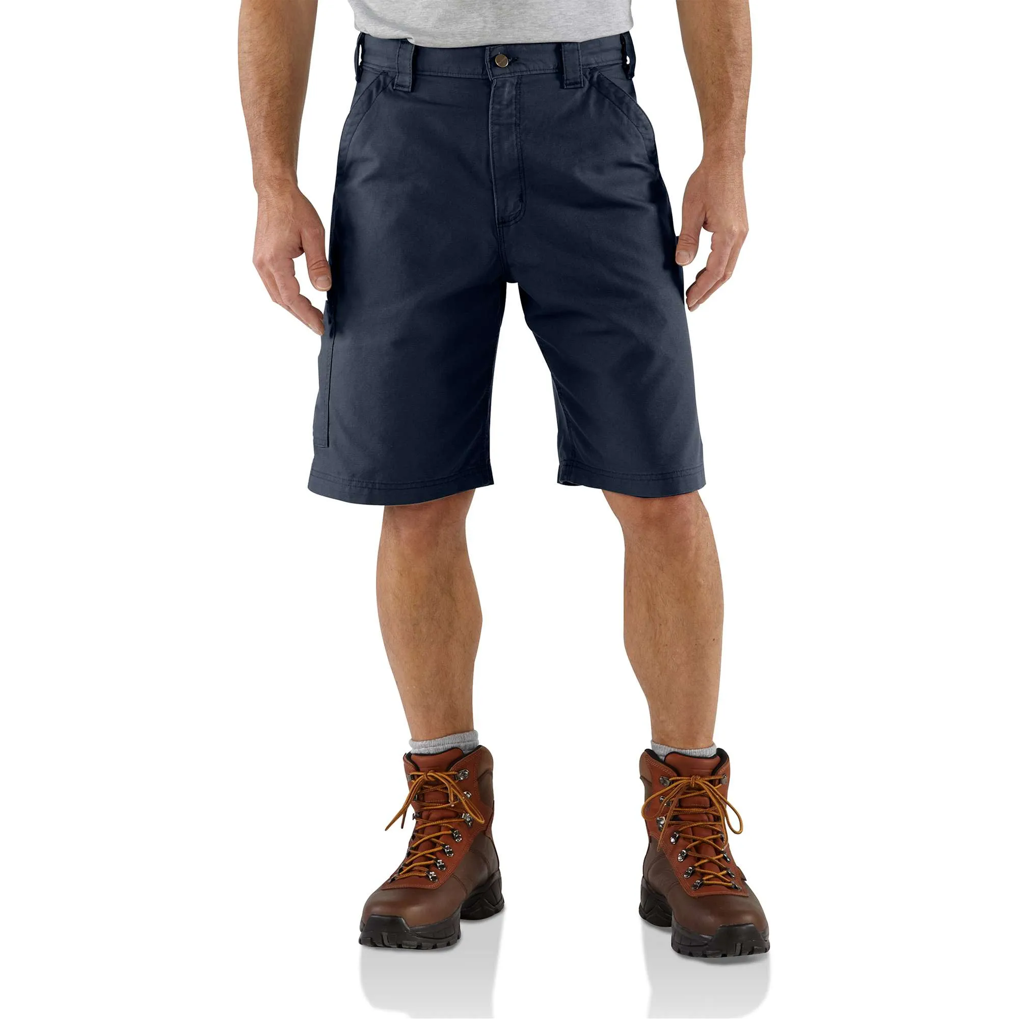 Loose Fit Canvas Utility Work Short