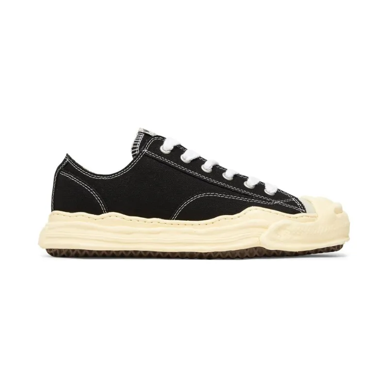 Maison Mihara Yasuhiro Hank Vintage Sole Canvas Low 'Black'