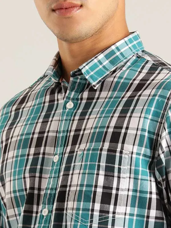 Men Checked Full Sleeve Cotton Shirt