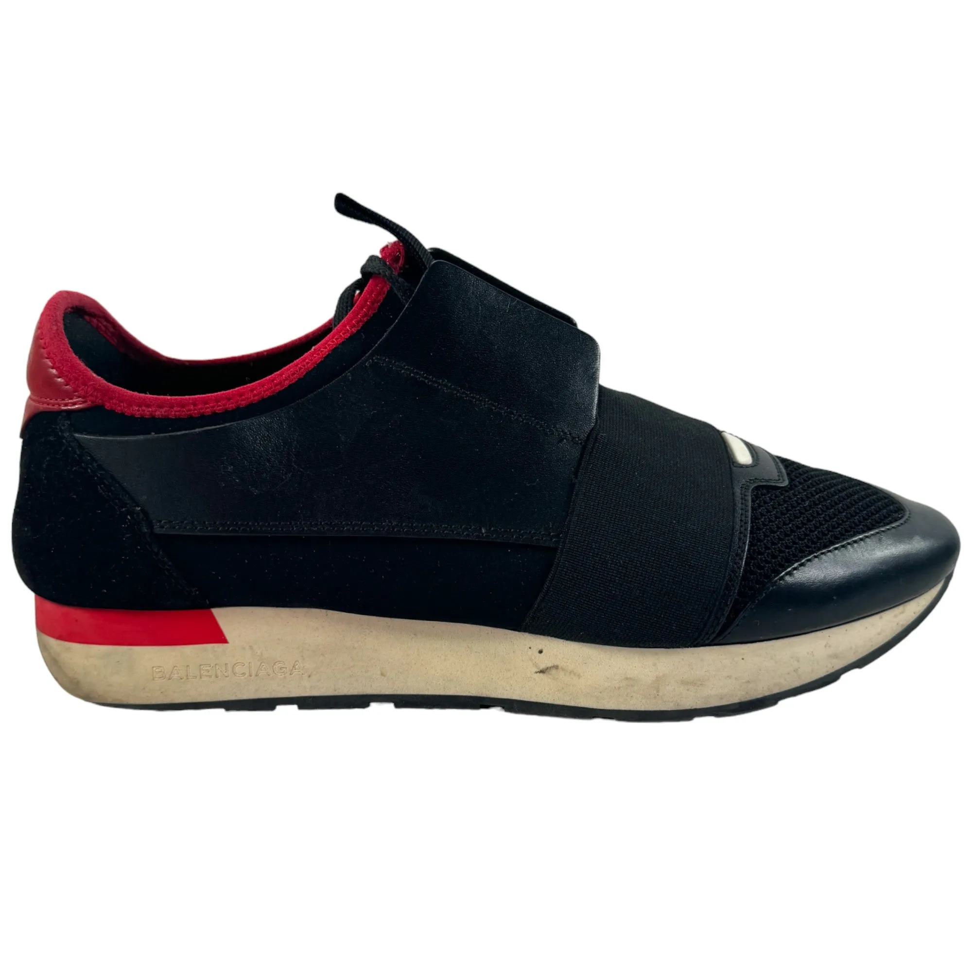 Men's Runners Low Trainers Black Size EU 41.5 / UK 7.5