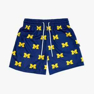 Michigan All-Over Logo Shorts