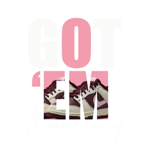 Nike Dunk Low "Valentine's Day" 2023 Maroon T-Shirt (Got Em)