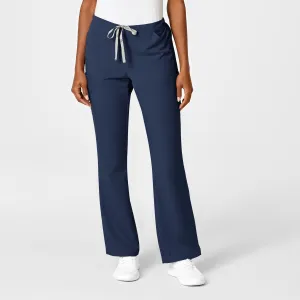 PRO Women's Moderate Flare Leg Scrub Pant - Navy