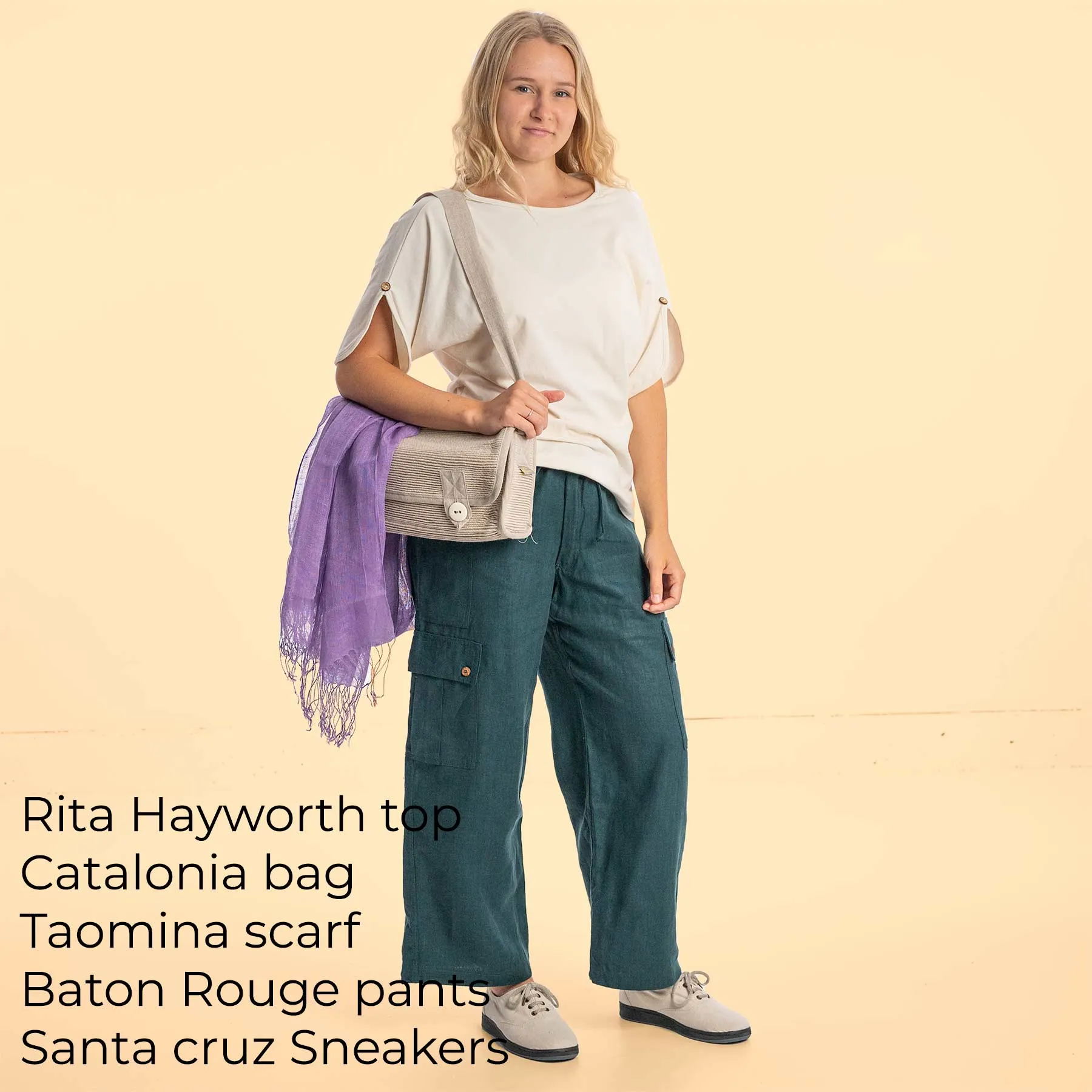 RITA HAYWORTH Organic Cotton Blouse (Closeout - Final Sale)