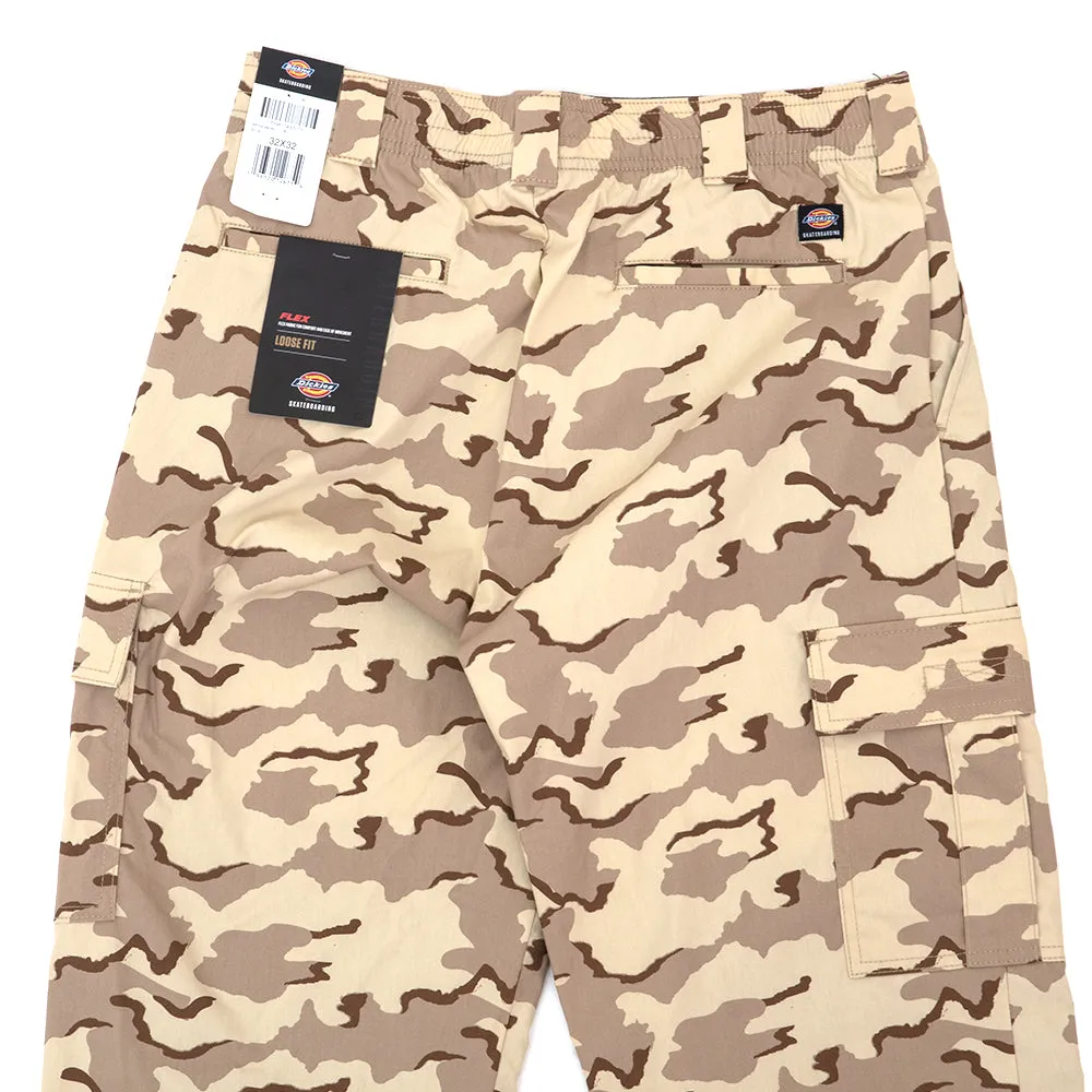 Skateboarding Loose Fit Camo Cargo Pants (Desert Camo)