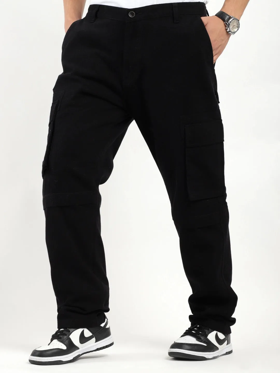 Tornado Full Length Black Plus size Cargo