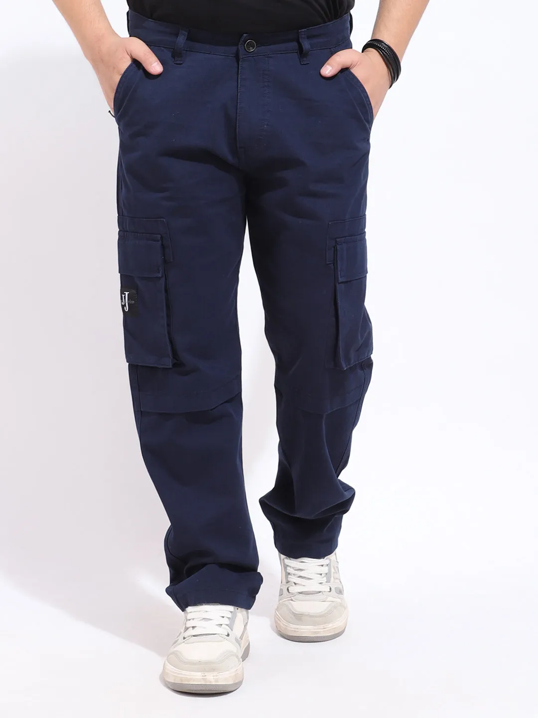 Tornado Navy Box Pocket Cotton Cargo