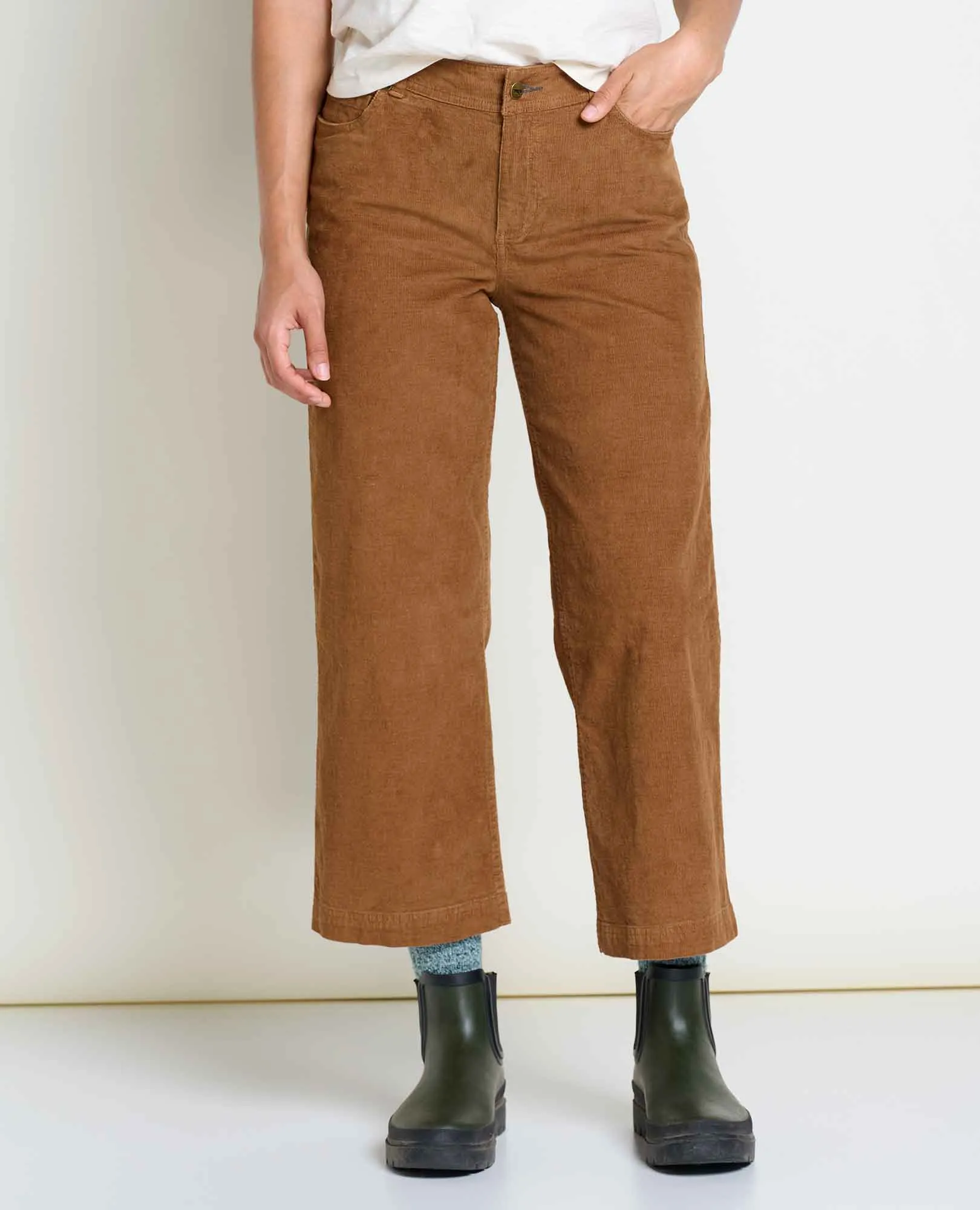 Women's Karuna Cord Wide Leg Pant